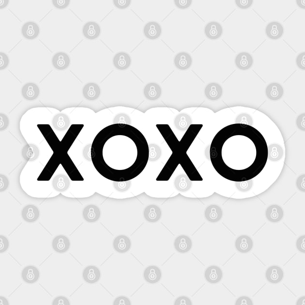 XOXO Sticker by LetsOverThinkIt